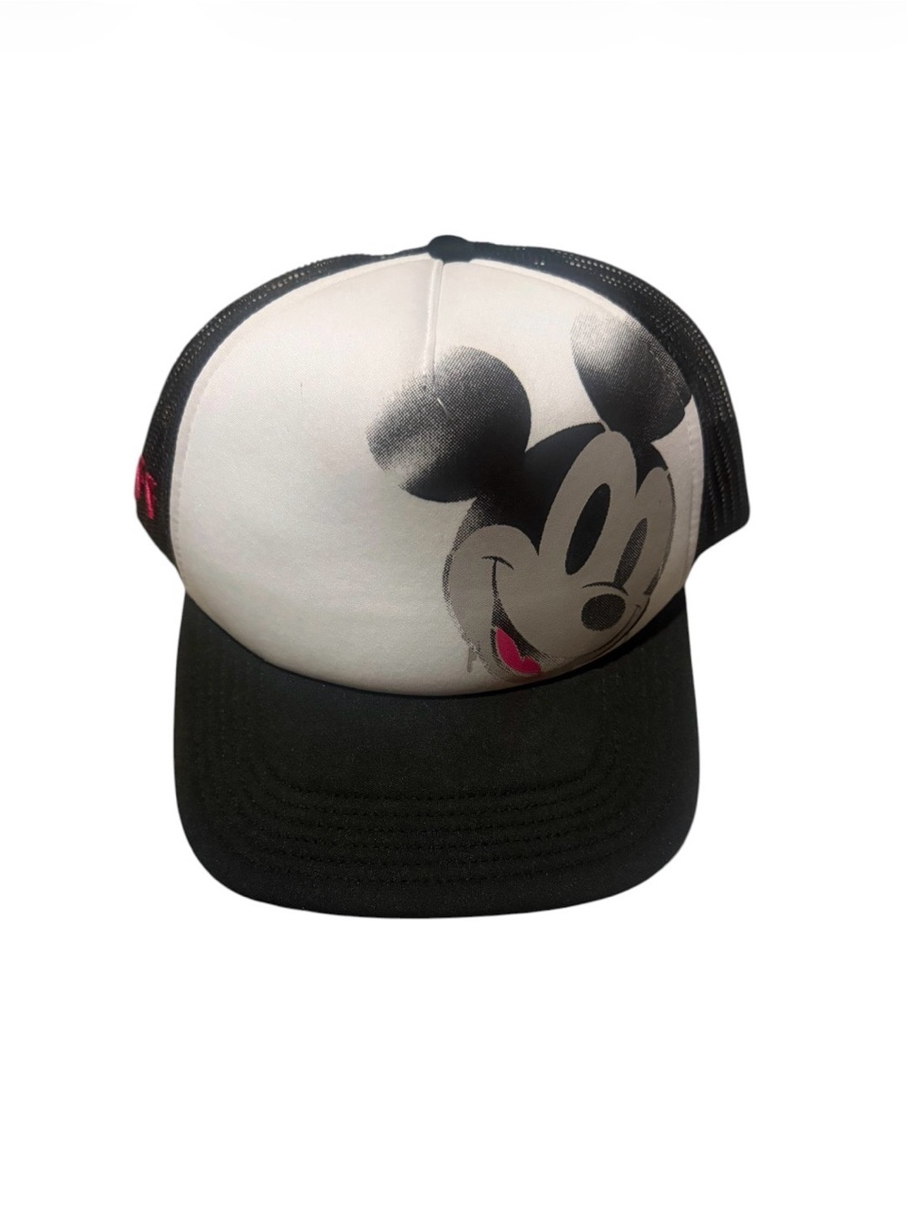 Neff × Disney Mickey Mouse Black/ White Padded Truckers SnapBack